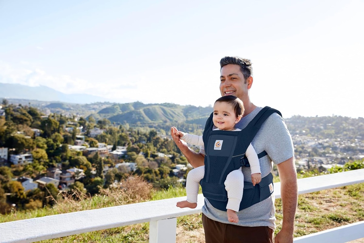 ERGOBABY ALTA porte-bébé avec siège de hanche 5,5-20kg