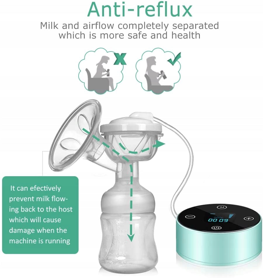 PIAEK dobbelt elektrisk brystpumpe BPA FREE