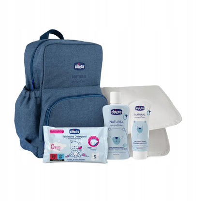 CHICCO Natural sac à dos à langer pour couches et accessoires + cosmétiques