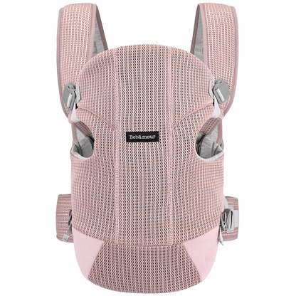 BEBAMOUR porte-bébé ergonomique jusqu'à 12kg 3-en-1