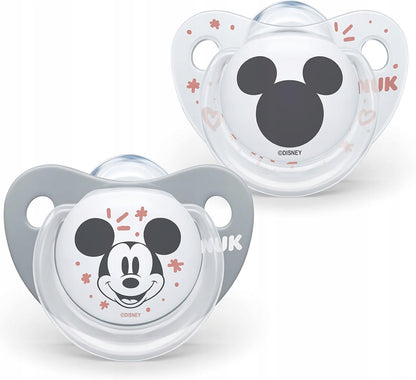 NUK Disney baby smoczek uspokajający x 2 0-6msc