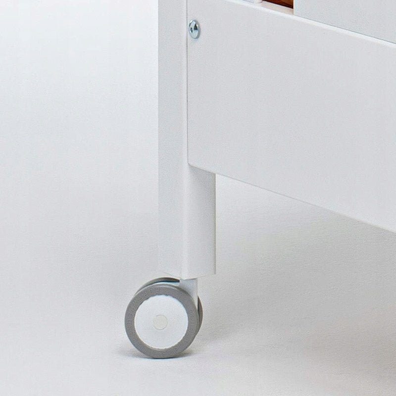 FOPPAPEDRETTI roulettes pivotantes avec frein pour lit bébé, lot de 4