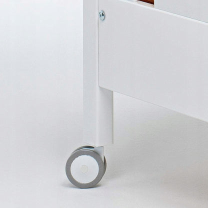 FOPPAPEDRETTI roulettes pivotantes avec frein pour lit bébé, lot de 4