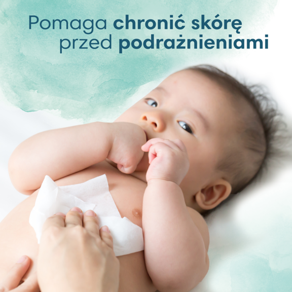 PAMPERS HARMONIE chusteczki nawilżane NEW BABY x46