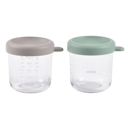 BÉABA récipients alimentaires en verre 2 pcs.