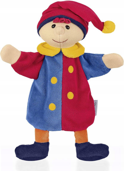 STERNTALER pluszowa pacynka do odgrywania ról KASPER 24 cm "N. kolorowa pacynka dla dzieci do teatru lalek