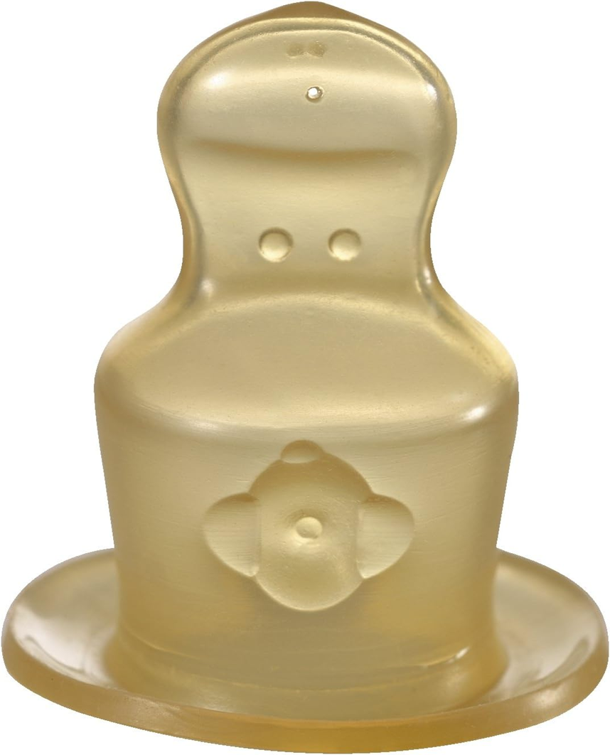 Biberon NIP avec tétine en latex taille M débit moyen 240 ml
