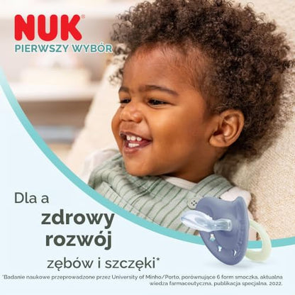 NUK First Choice Classic pacifier 0-6m x2