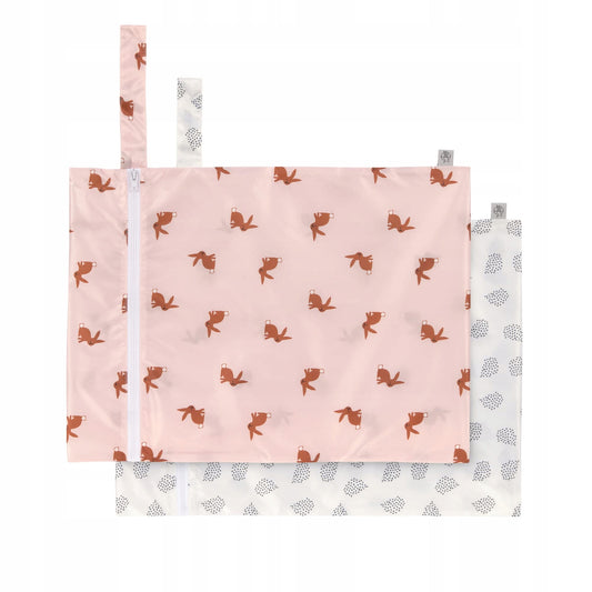 LASSIG sac imperméable pour couches mouillées x2 29x40cm