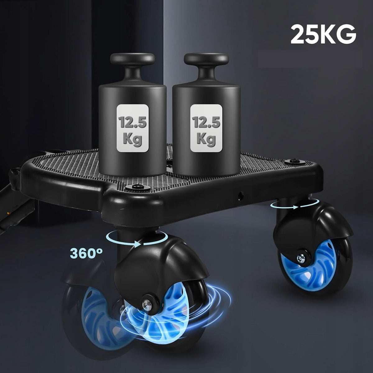 FNRIDS uniwersalna DOSTAWKA do wózka udźwig 25 kg