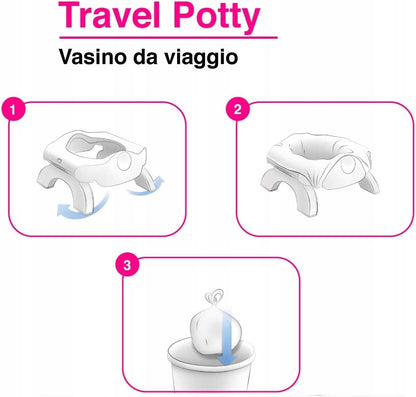 OK BABY 3in1 Reise-Toilettensitz, ohne Beutel