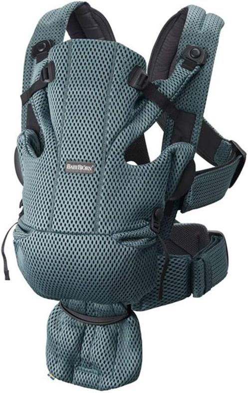 BABYBJORN Porte-bébé ergonomique en maille aérée 3,5-12kg