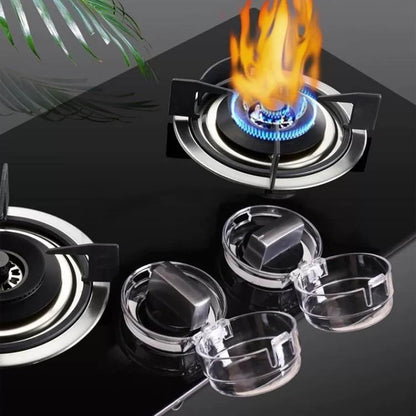 stove and oven knob cover transparent