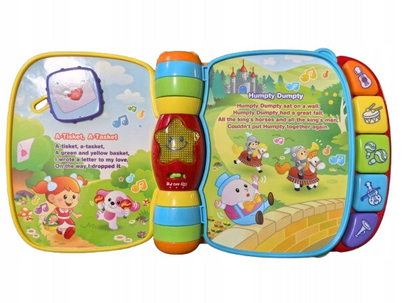 VTECH Livre de comptines livre électronique éducatif LANGUE ANGLAISE