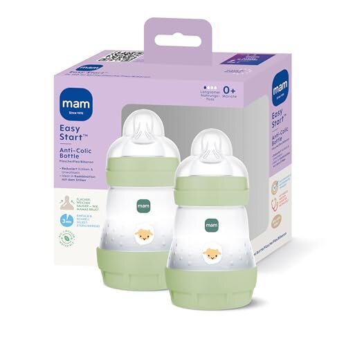 MAM Easy Start anti-colic bottles 2x160 ml from birth