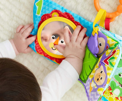 FISHER-PRICE FGJ40 książeczka sensoryczna aktywizująca ZAWIESZKA