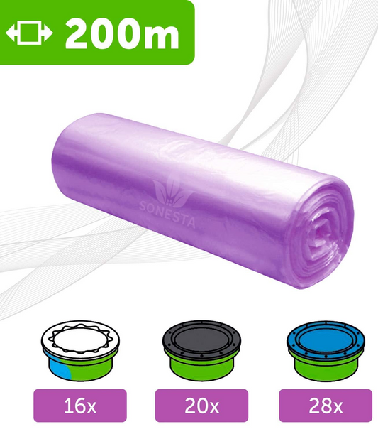 SONESTA recharge de film pour poubelle à couches Tommee Tippee 200 mètres
