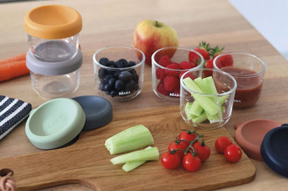 Béaba Sunrise glass food containers 150 ml