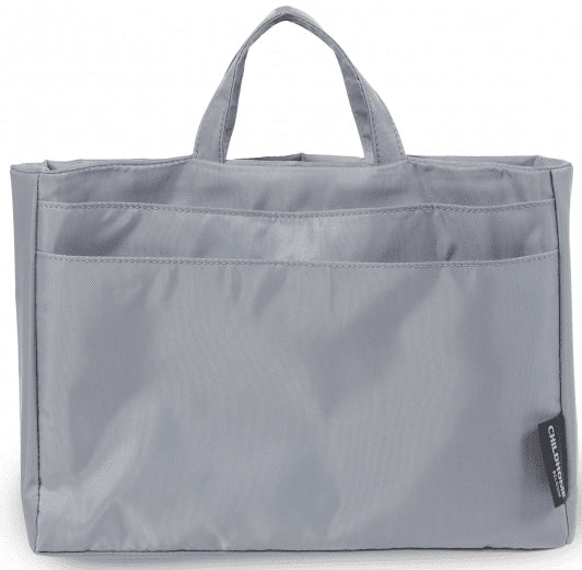 CHILDHOME organizer do torby MOMMY BAG, szary organizer z uchwytem i kieszonkami do torebki lub walizki