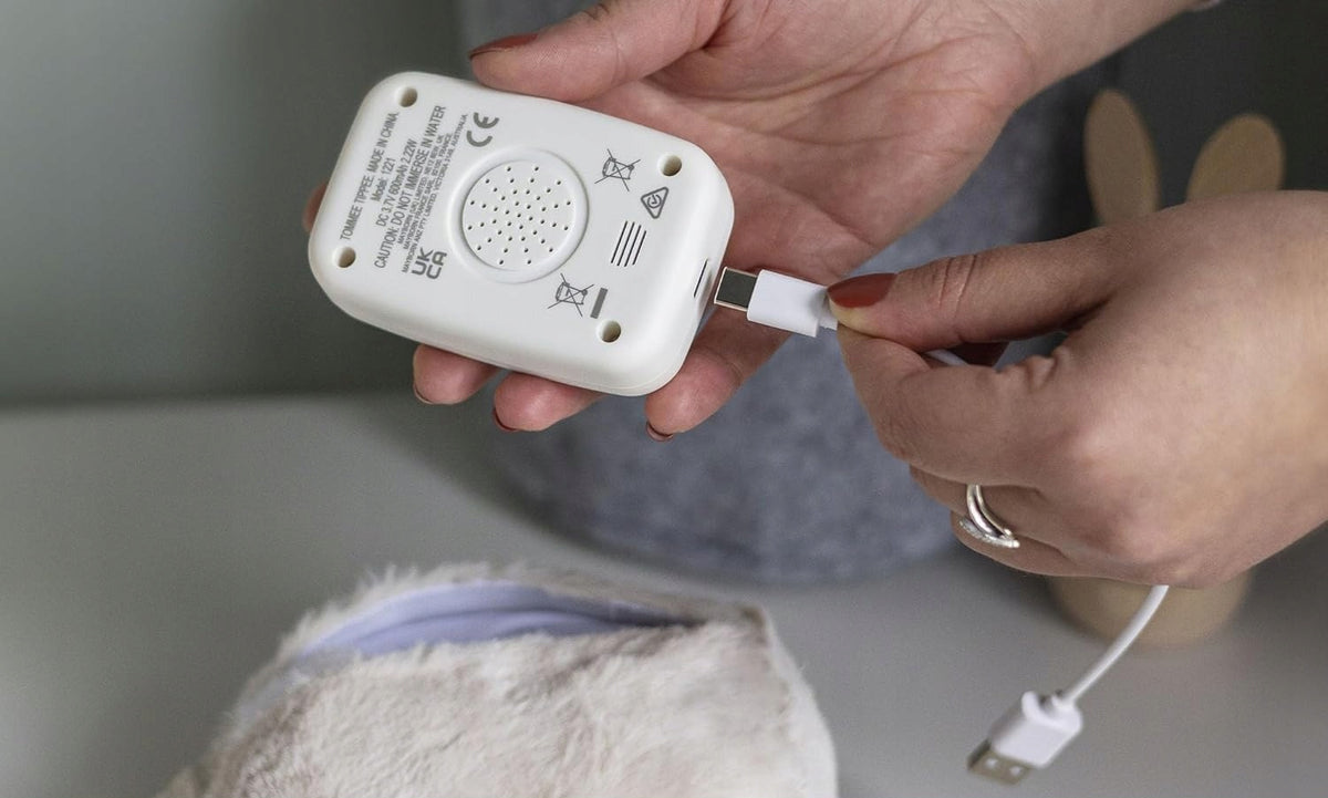 TOMMEE TIPPEE Sowa Ollie ZAWIESZKA z pozytywką i czujnikiem płaczu 15 cm