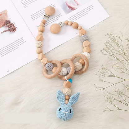 RUBY clips en bois pour chaîne de sucette 10 pièces