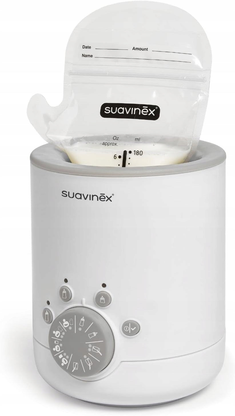 SUAVINEX chauffe-biberon et chauffe-pots 3-en-1
