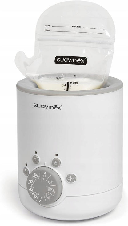 SUAVINEX chauffe-biberon et chauffe-pots 3-en-1