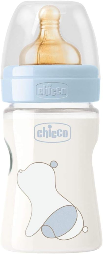 CHICCO Original Touch biberon 150 ml tétine en latex débit lent 0+