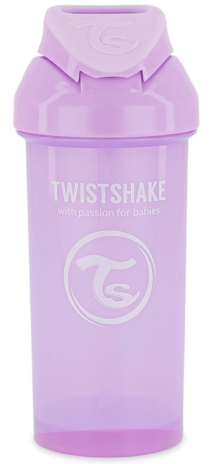 TWISTSHAKE Gobelet paille anti-fuite 360 ml 6 m+