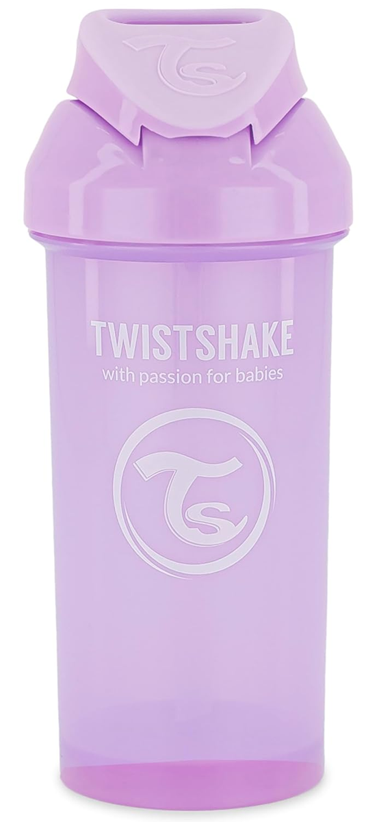 TWISTSHAKE Straw Cup tazza antigoccia con cannuccia 360 ml 6 m+