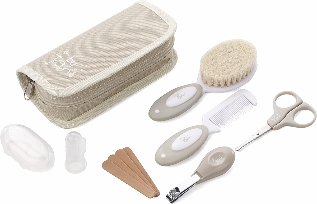 JANE set de soins pour bébé 9 pièces + étui