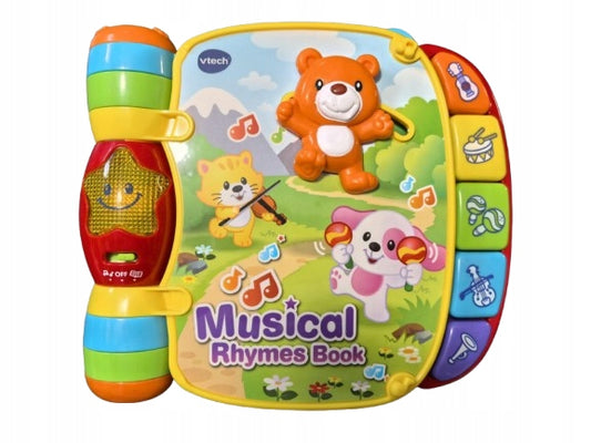 VTECH Rhymes Book elektroniczna książeczka edukacyjna JĘZYK ANGIELSKI