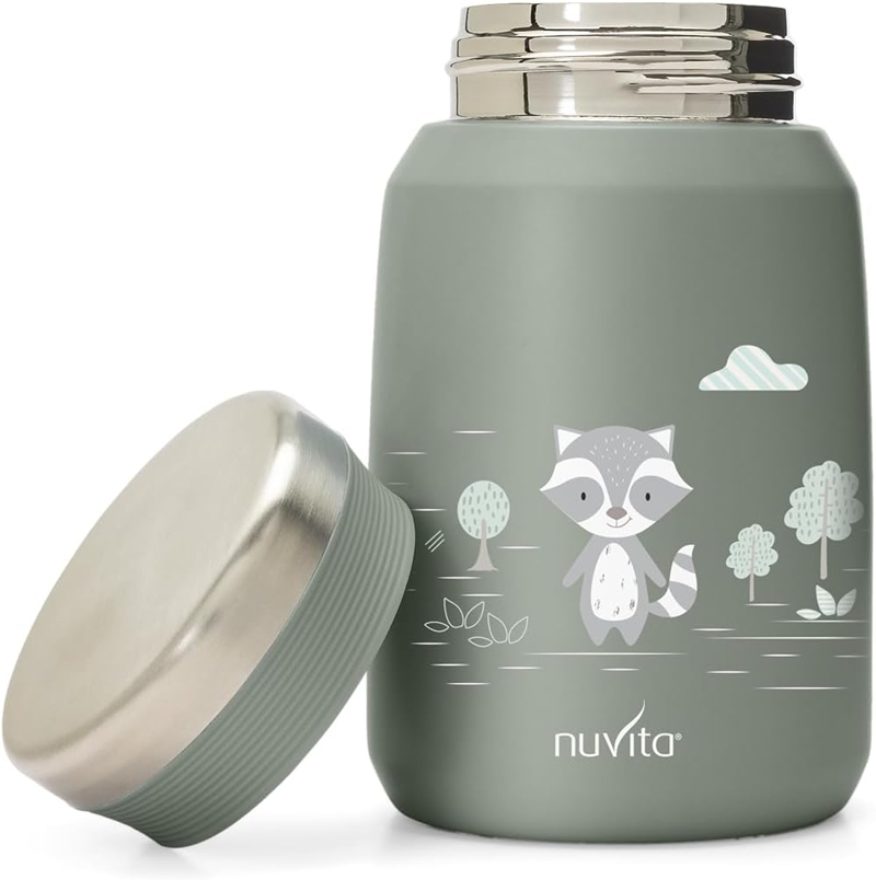 NUVITA 4472 термос за храна от неръждаема стомана 500 ml 6 m+