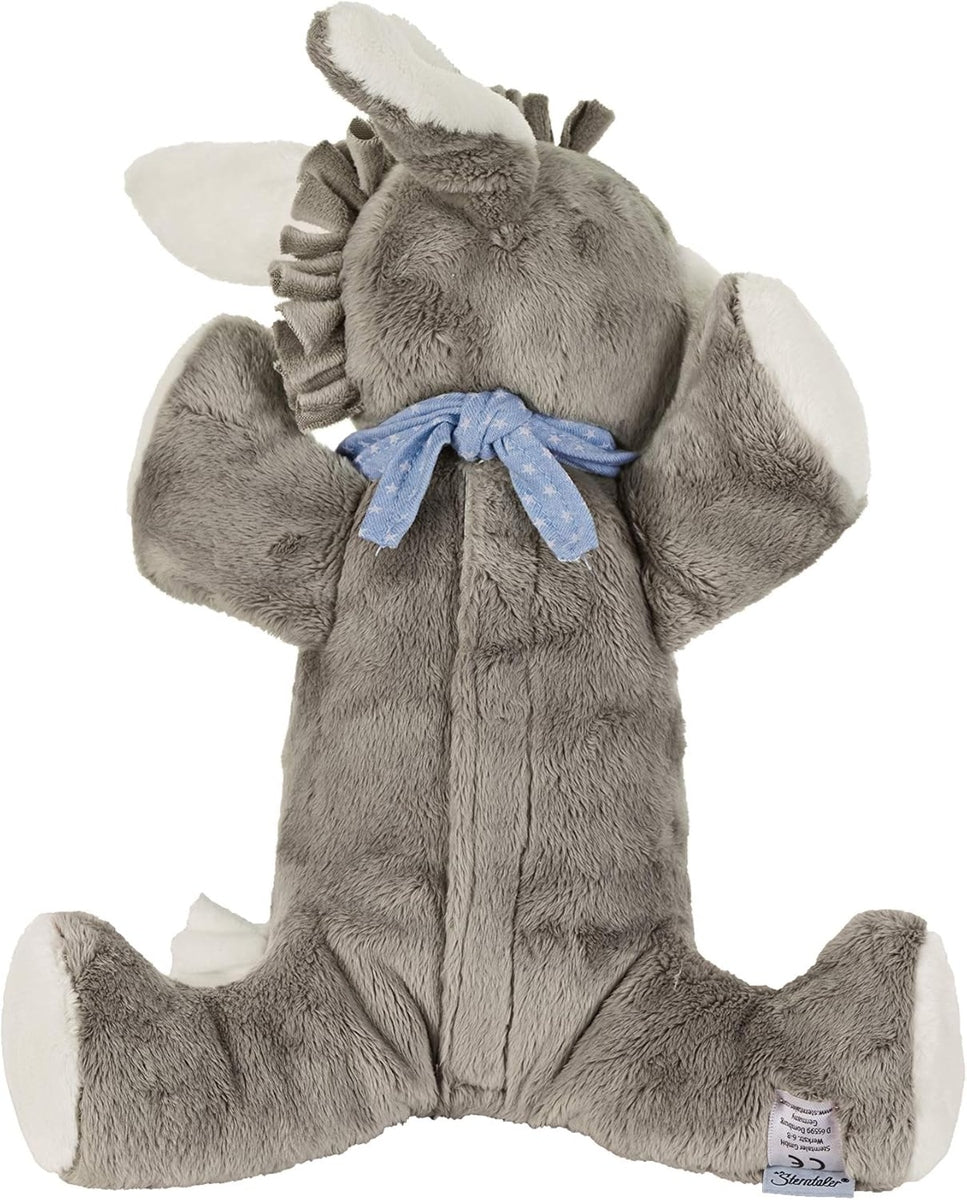 STERNTALER Âne Emmi peluche musicale cœur battant 30 cm