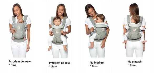ERGOBABY OMNI 360 COOL AIR MESH nosidełko ergonomiczne 3,2-20,4kg