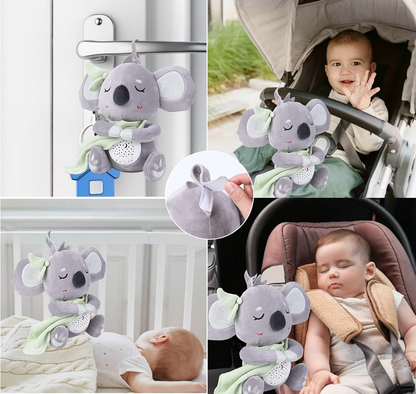 RONIPIC peluche avec projecteur d'étoiles et 14 sons KOALA 25 cm