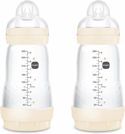 MAM Easy Start anti-colic bottle 260ml 2m+ x2
