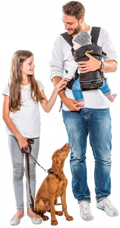 HAUCK porte-bébé ergonomique 3way carrier jusqu'à 12kg