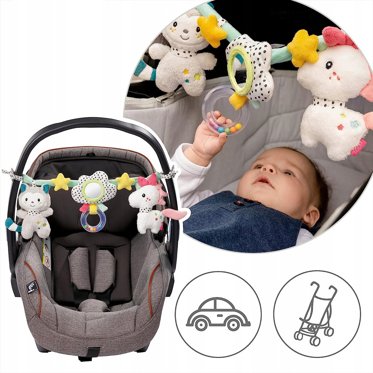 FEHN chaîne de suspension pour poussette AIKO & YUKI