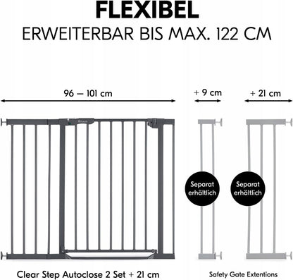 HAUCK Clear Step barrière d’escalier installation sans perçage 96-101