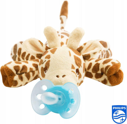 AVENT smoczek uspokajający z przytulanką 0-6m