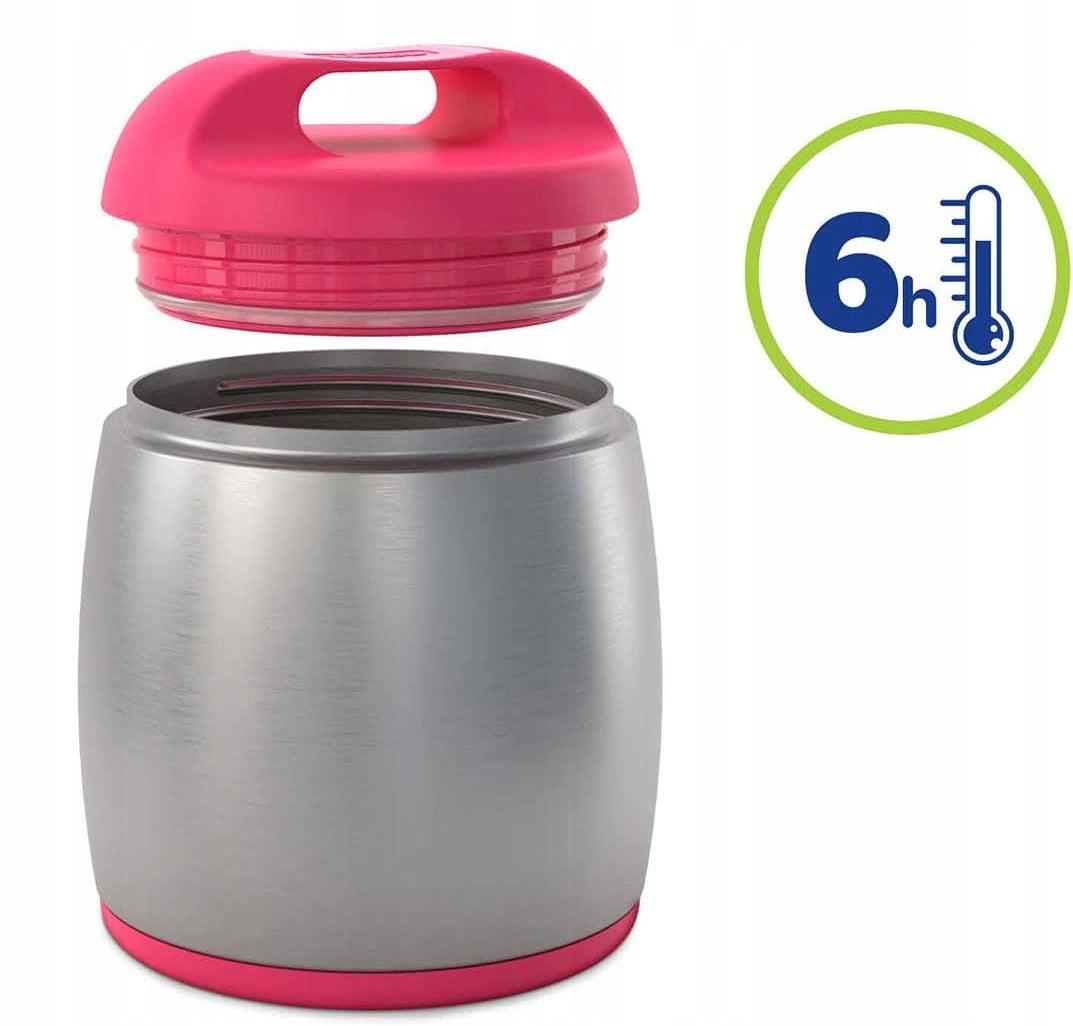 CHICCO termo de acero inoxidable 350 ml 6h para bebés