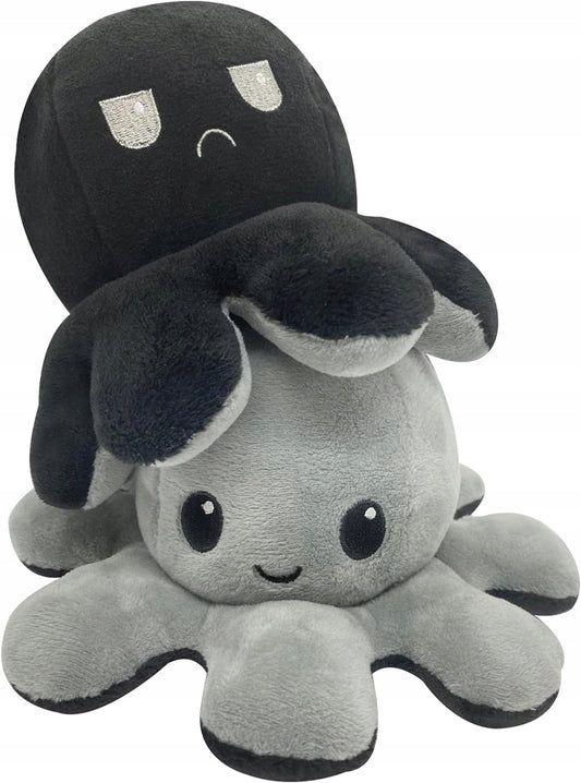 TeeTurtle dwustronna odwracalna przytulanka OŚMIORNICA 8 x 18 cm "O