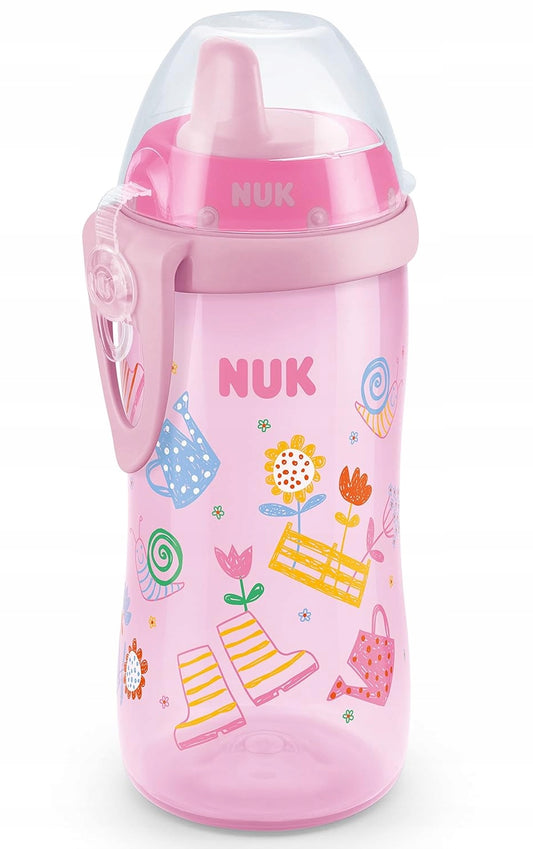NUK Kiddy Cup BUTELKA z klipsem 300 ml