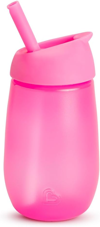MUNCHKIN Simple Clean gobelet anti-fuite avec paille 12 m+ 296 ml