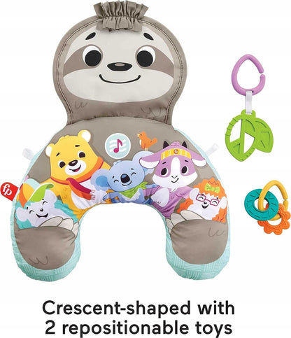 FISHER-PRICE poduszka do zabawy na brzuszku LENIWIEC wibracje + muzyka – zdjęcie produktu 4