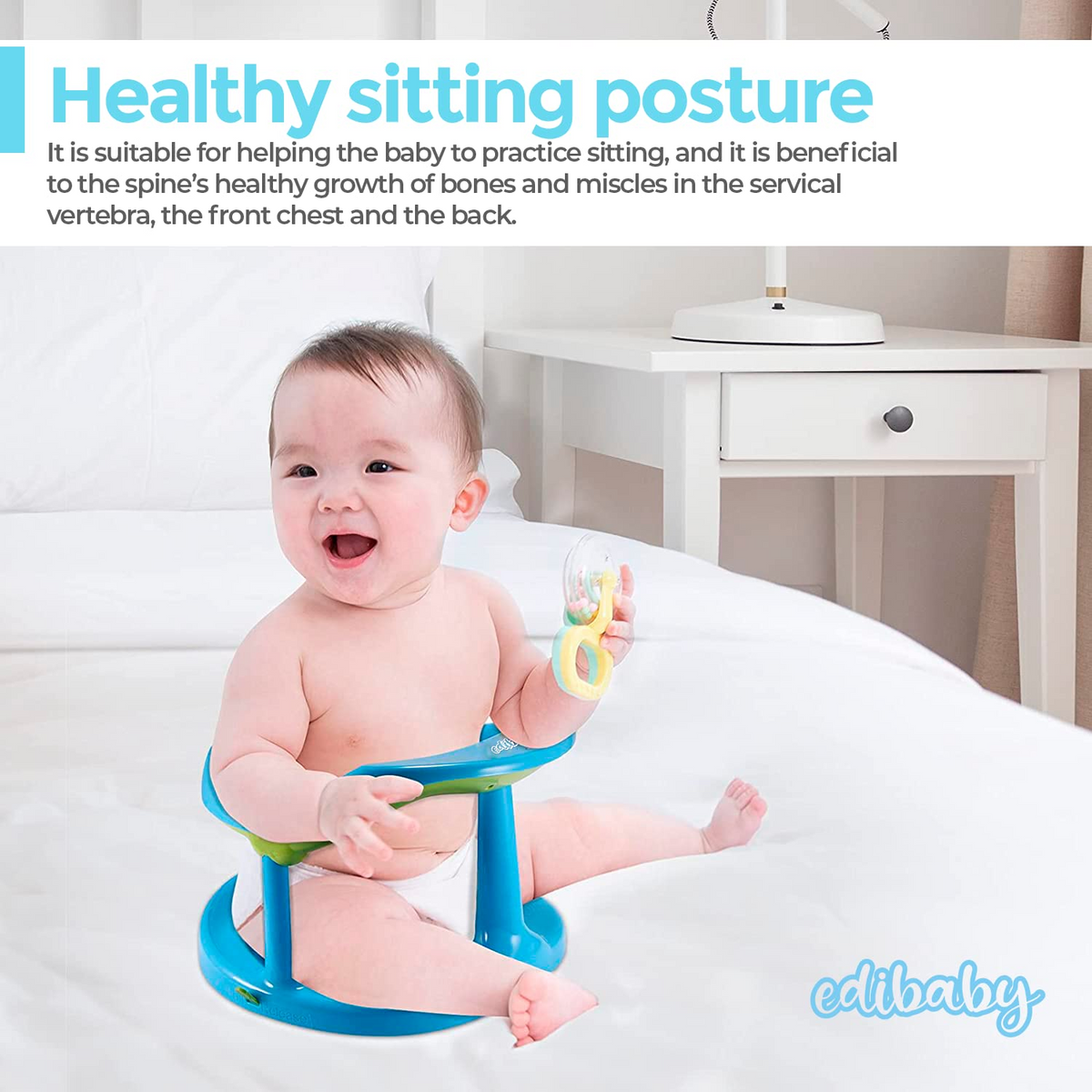 EDIBABY krzesełko do kąpieli – zdjęcie produktu 4