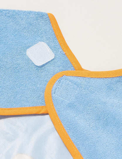clothing protection against stains and dirt during meals, comfortable long-sleeve design for better protection
