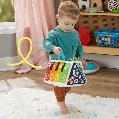 FISHER-PRICE Kick & Play tapis d’éveil interactif pour jouer sur le ventre