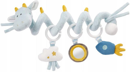 FEHN spirale pour poussette ou lit bébé DINOSAURE 30 cm